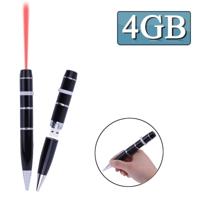 3 in 1 Laser Pen stijl USB schicht schijf 4GB (zwart)
