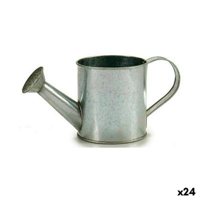 Grondlegger Ibergarden Zilverkleurig Zink Gieter 24,5 x 11 x 11 cm (24 Stuks)