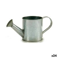 Grondlegger Ibergarden Zilverkleurig Zink Gieter 24,5 x 11 x 11 cm (24 Stuks)