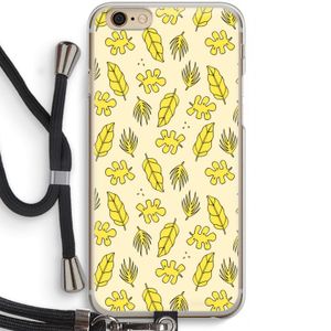Herfst: iPhone 6 / 6S Transparant Hoesje met koord