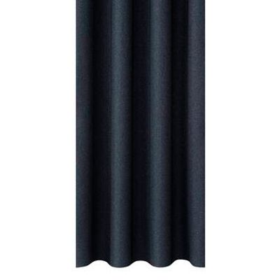 Gordijnstof Aniek - donkerblauw - Leen Bakker