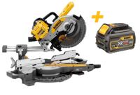DeWalt DCS727N | Afkort- en verstekzaagmachine | FlexVolt | 54V | 250 mm | Body | Inclusief DCB546-XJ XR FLEXVOLT 18V-54V 6.0Ah accu