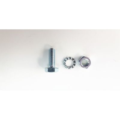 Bofix Bout m6x12 zeskant + veerring