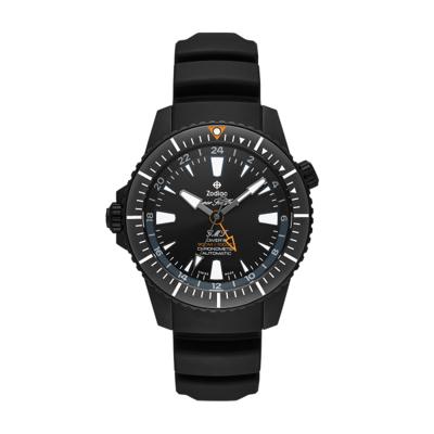 Horlogeband Zodiac ZO3557 Rubber Zwart 20mm