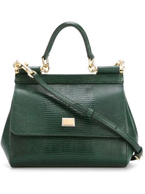Dolce & Gabbana sac à main Sicily médium - Vert