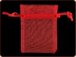 Ruben Robijn Organza buidel rood