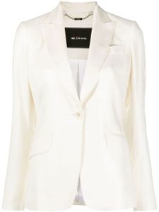 Kiton blazer à simple boutonnage - Blanc