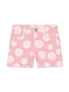 Marc Jacobs Kids short à pois - Rose