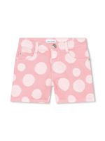 Marc Jacobs Kids short à pois - Rose