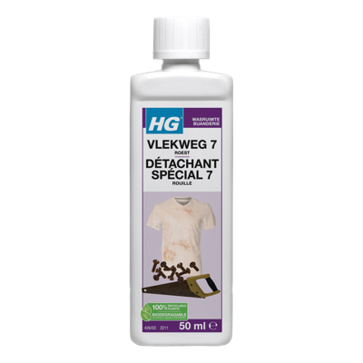 HG Vlekweg nr. 7 roest 50 Milliliter HG Vlekweg nr. 7 roest 50 Milliliter