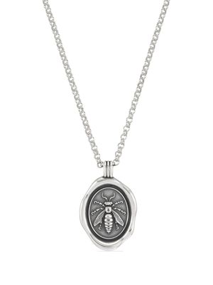 DOWER AND HALL collier Resiliance Wasp - Argent