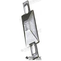 Ánodos para soldar TEN00385/1 - ANODO LINGOTE C/INSERTO ZINC 0,26KG