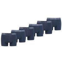Levi's Boxershorts Melange WB Organic Cotton 6-pack Mood Indigo-XXL
