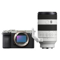 Sony A7C II systeemcamera Zilver + 70-200mm f/4.0 G II - thumbnail