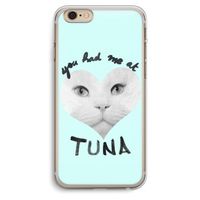 You had me at tuna: iPhone 6 Plus / 6S Plus Transparant Hoesje