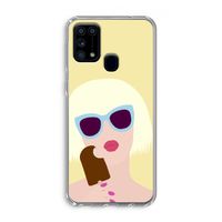 Ice cream: Samsung Galaxy M31 Transparant Hoesje