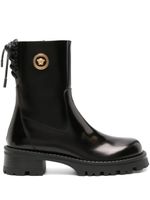 Versace bottines Alia en cuir - Noir - thumbnail