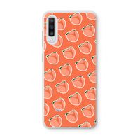 Just peachy: Samsung Galaxy A70 Transparant Hoesje