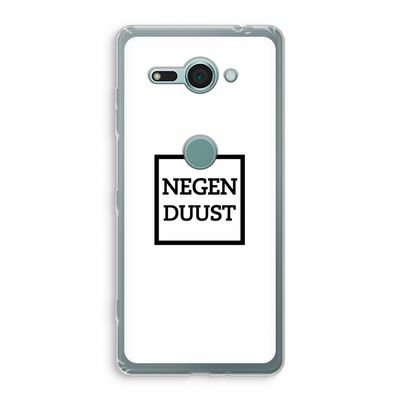 Negenduust vierkant: Sony Xperia XZ2 Compact Transparant Hoesje