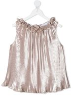 La Stupenderia blouse Luce - Tons neutres