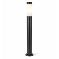 Dally LED Sokkellamp Zwart L - E27 fitting - IP44 Waterdicht - 110 cm - tuinverlichting - padverlichting - Staande buitenlamp