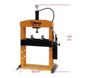 Beta Hydraulische werkbank pers met verschuifbare perscilinder 3027 10 - 030270010