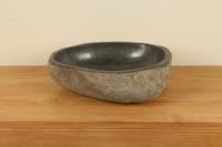 Waschbecken Flussstein RM030329, 46x38x14 cm