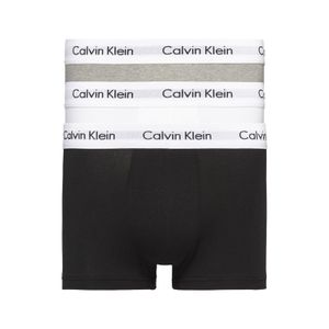 Calvin Klein 3-pack low rise trunk zwart/grijs/wit