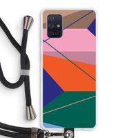 Gestalte 1: Samsung Galaxy A71 Transparant Hoesje met koord Gestalte 1: Samsung Galaxy A71 Transparant Hoesje met koord