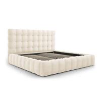 Cosmopolitan Design Bali Bedframe met Opbergruimte - 200 x 200 cm - Crème