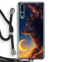 Night Guardian: Huawei P20 Pro Transparant Hoesje met koord