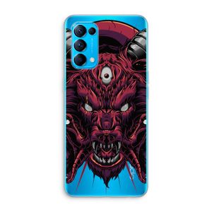 Hell Hound and Serpents: Oppo Find X3 Lite Transparant Hoesje