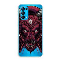 Hell Hound and Serpents: Oppo Find X3 Lite Transparant Hoesje