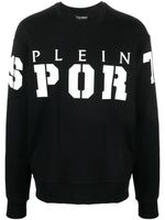 Plein Sport pull à logo imprimé - Noir - thumbnail