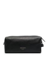 Common Projects trousse de toilette à logo gravé - Noir Common Projects trousse de toilette à logo gravé - Noir