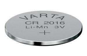 Varta CR2016 knoopcel batterij - 5 stuks