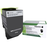 Lexmark Tonercassette (recycling) CS317 CS417 CS517 CX317 CX417 CX517 Origineel Zwart 3000 bladzijden 71B20K0