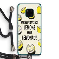 Lemonade: Huawei Mate 20 Pro Transparant Hoesje met koord