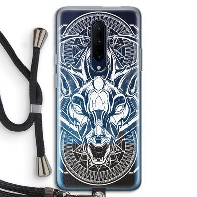 Oh Deer: OnePlus 7 Pro Transparant Hoesje met koord