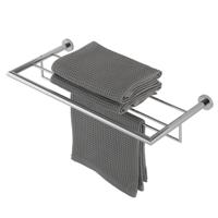 Handdoekrek Geesa Nemox | 60 cm | Met plateau | Chroom