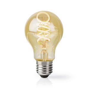 Nedis SmartLife LED Filamentlamp | Wi-Fi | E27 | 360 lm | 4.9 W | 1 stuks - WIFILRT10A60 WIFILRT10A60