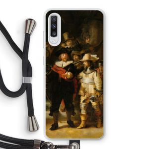 De Nachtwacht: Samsung Galaxy A70 Transparant Hoesje met koord