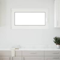 Kelderraam RISOR 110x50 cm draaikiep-draai DIN links wit