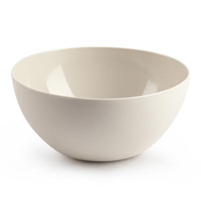 Plasticforte kommetjes - dessert/ontbijt - kunststof - D17 x H8 cm - beige - BPA vrij - schaaltjes