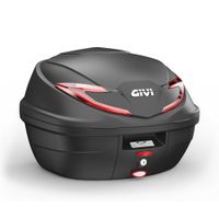 GIVI B360N2 Monolock Topkoffer, Topkoffers en zijkoffers voor de moto, rode reflectoren - thumbnail