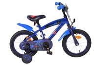 Superman kinderfiets - jongens - 14 inch - blauw
