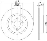 Remschijf 8DD355131851