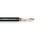 SOMMER CABLE DMX Cable 2x0.34 100m bk BINARY 234