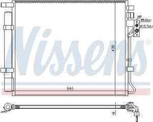Condensor, airconditioning 940594