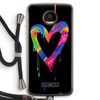 Melts My Heart: Motorola Moto Z Force Transparant Hoesje met koord